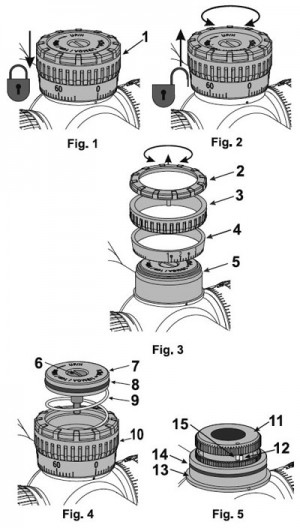  Схема монтажа/демонтажа барабана быстрого внесения поправок